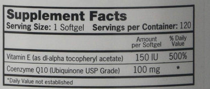 Qunol CoQ10 100mg Softgels, Qunol Ultra CoQ10 100mg, 3x Better Absorption, Antioxidant for Heart Health & Energy Production, Coenzyme Q10 Vitamins and Supplements, 120 Count (Pack of 24)