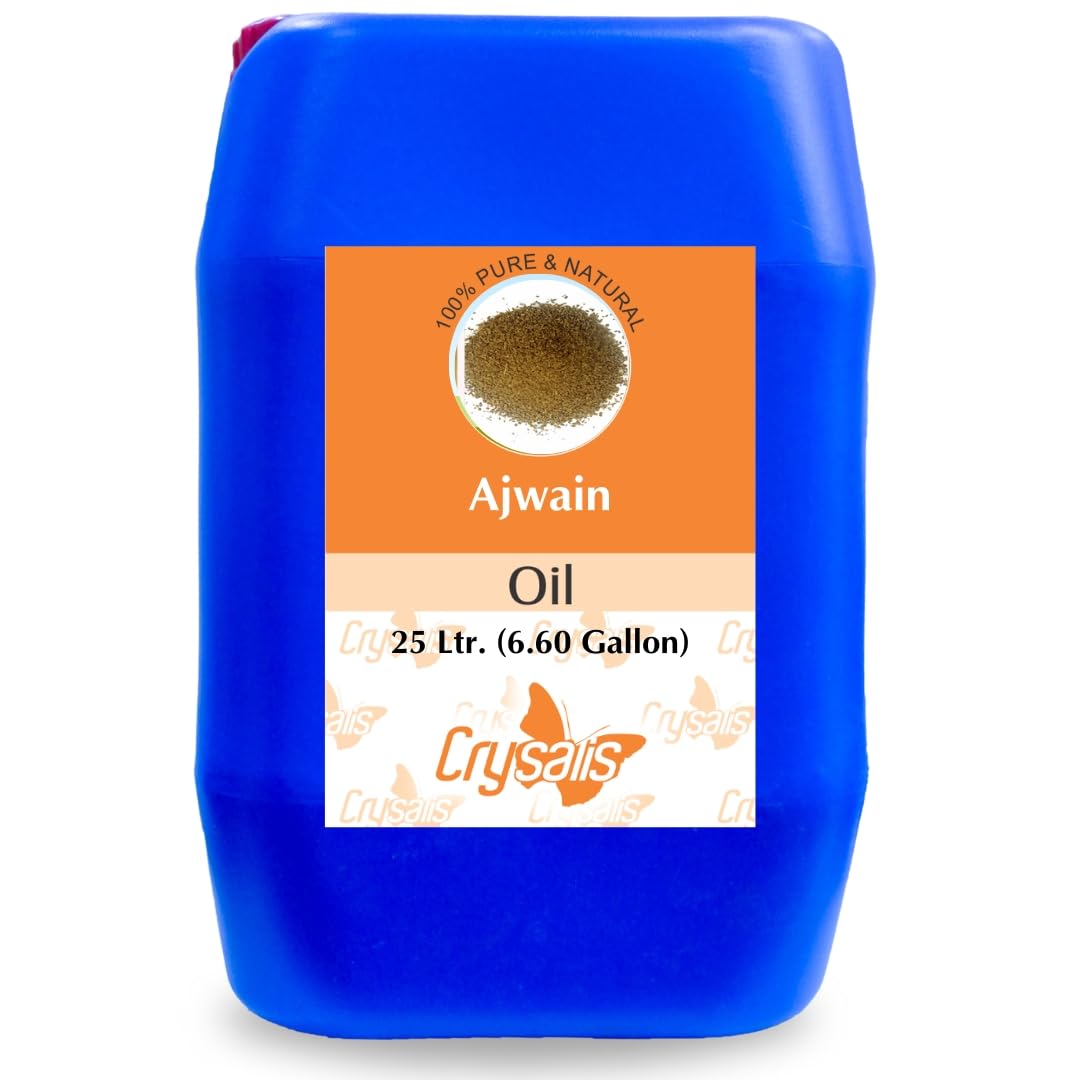 Crysalis Ajwain (Trachyspermum Ammi) Oil - 338.14 Fl Oz (10L)